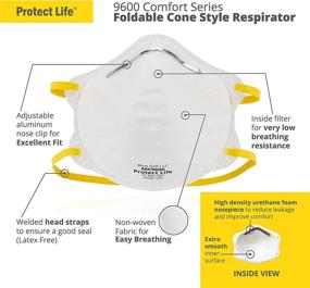 img 3 attached to Dust Masks Respirator Construction Woodworking