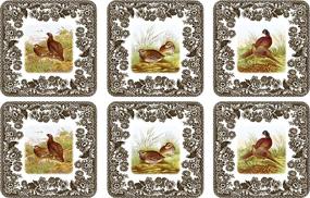 img 2 attached to Spode Woodland Coasters Set 6