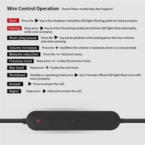 img 1 attached to KZ водонепроницаемые съемные наушники Bluetooth