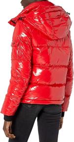 img 2 attached to S13 Ella Short Down Puffer Coat for Women: Stylish & Warm Outerwear
