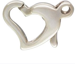 img 1 attached to JensFindings Sterling Silver Heart 0 37X0 31