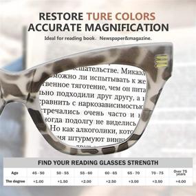 img 1 attached to 👓 Eyekepper Large Frame Women's Oversize Reading Glasses - Optimal Readers