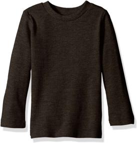 img 1 attached to 👚 Girls' Long Sleeve Thermal Top from Limited Too