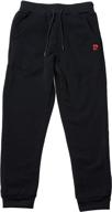 👖 pierre cardin boys' fleece sweatpants: comfortable and fashionable bottoms for boys logo