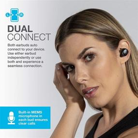 img 1 attached to JLab Go Air Совершенно беспроводные Bluetooth-наушники + Зарядный кейс - черные | Двойное подключение, защита от пота IP44, Bluetooth 5.0, 3 настройки звука EQ.