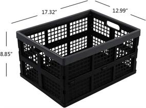 img 2 attached to Waikhomes Foldable Stackable Folding Storage