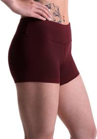 img 2 attached to 🏐 Tough Mode Apparel Women's 3" Athletic Compression Shorts - Ideal for Volleyball, Running, and WOD Workouts