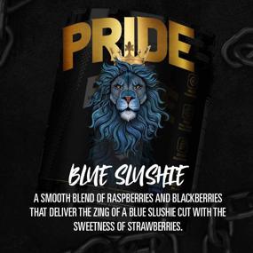 img 1 attached to 💪 Pride Pre-Workout Supplement by EHPlabs - Energy Enhancement, Enhanced Concentration, Powerful Muscle Pumps & Faster Muscle Recovery - 40 Servings (Blue Slushie)