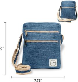 img 3 attached to 👜 Stylish and Functional Core Hemp Multi Pocket Crossbody Women's Handbags & Wallets: A Perfect Blend of Convenience and Fashion