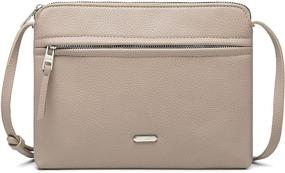 img 4 attached to DAVIDJONES Lightweight Crossbody Envelope Bag Black Women's Handbags & Wallets