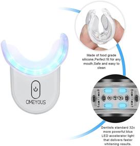 img 3 attached to CIMEYOUS 32X Led Light Teeth Whitening Kit: Gentle Whitening for Sensitive Teeth | Includes (3) 35% Carbamide Peroxide Whitening Gel & (1) 2ml Desensitizing Gel | Professional Whitener for Easy Results in One Week