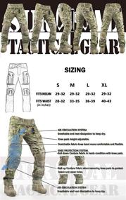 img 3 attached to 👖 Premium Men's Survival Tactical Gear Pants with Knee Pads: Ideal for Hunting, Paintball, Airsoft & Military Camo Combat
