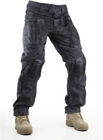 img 2 attached to 👖 Premium Men's Survival Tactical Gear Pants with Knee Pads: Ideal for Hunting, Paintball, Airsoft & Military Camo Combat
