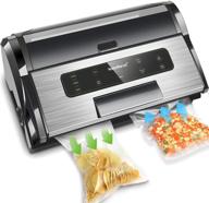 🔒 13.8" professional vacuum sealer machine with built-in cutter - heavy duty s.s. vacuum sealer, etl listed логотип