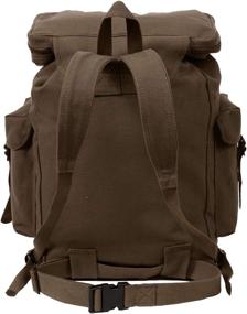 img 1 attached to Versatile Black European Rucksack 7And Half: Functional and Stylish Travel Companion