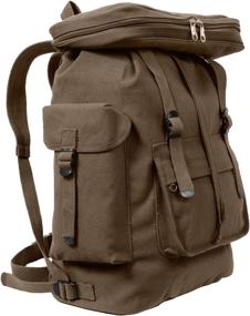 img 3 attached to Versatile Black European Rucksack 7And Half: Functional and Stylish Travel Companion