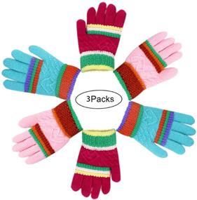 img 3 attached to 🧤 RARITY US Unisex Winter Gloves Mittens - Ideal Cold Weather Accessories for Boys