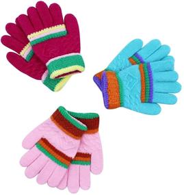 img 4 attached to 🧤 RARITY US Unisex Winter Gloves Mittens - Ideal Cold Weather Accessories for Boys