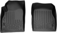 🔒 ultimate protection: maxliner 1st row black floor mats for 2011-2015 chevrolet cruze & 2016 cruze limited logo