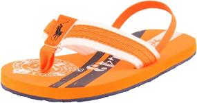 img 4 attached to Stylish and Comfortable: Polo Ralph Lauren Catamaran Toddler Boys' Sandal Shoes