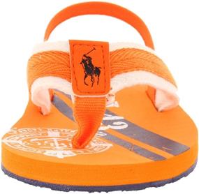 img 3 attached to Stylish and Comfortable: Polo Ralph Lauren Catamaran Toddler Boys' Sandal Shoes