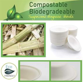 img 2 attached to 🌱 Eco-Friendly 8 Oz Paper Bowls - Biodegradable & Convenient 125 Pack