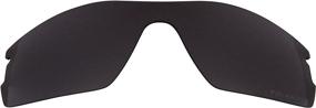 img 4 attached to Enhance Your Oakley Radar Sunglasses with Compatible Replacement Lenses - Men's Accessories