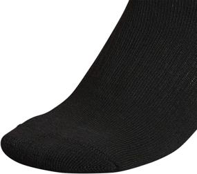 img 1 attached to 🧦 adidas Women's Cushioned Athletic Quarter Socks with Arch Compression (Pack of 6)