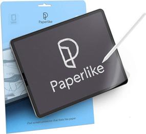 img 4 attached to Улучшите свой iPad Air 10.9 дюйма и iPad Pro 11 дюймов с помощью Paperlike (2 штуки) - идеально подходит для рисования, письма и заметок - матовое защитное стекло.
