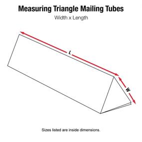 img 3 attached to 📦 Aviditi MTM224 Triangle Corrugated Mailing Box