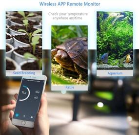 img 1 attached to 🌡️ TESSAN WiFi Smart Temperature Controller: Plug-in Digital Thermostat for Heating and Cooling, Compatible with Alexa and Google Home, App Monitoring, Recording, Alarm for Homebrew, Seed Germination, Reptile Keeping, Greenhouse, and Aquarium