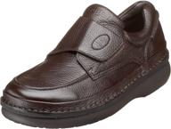 propet m5015 scandia strap slip men's shoes in loafers & slip-ons logo