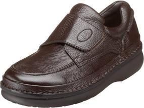 img 4 attached to Propet M5015 Scandia Strap Slip Men's Shoes in Loafers & Slip-Ons