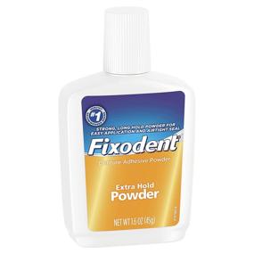 img 3 attached to 💪 Enhanced Hold Fixodent Denture Adhesive Powder - 1.6 Oz
