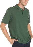 nautica solid pique eventide x large men's clothing for shirts логотип