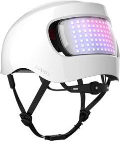 img 3 attached to 🚀 Revolutionizing Safety: Lumos Matrix Smart Helmet with LED Lights, Turn Signals, & Bluetooth Connectivity for Urban Skateboard, Scooter, and Bike Commuters – Adult Men & Women