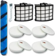 replacement accessories for shark az2002 az2000 az2000w vertex duoclean powerfin upright vacuum - leemone az2002 filter set with 2 post-motor filters, 4 foam & felt filters, and 1 soft brushroll логотип