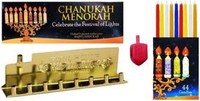 img 1 attached to 🕎 Convenient Chabad Chanukah Menorah Travel Kit - Celebrate Hanukkah on-the-go!