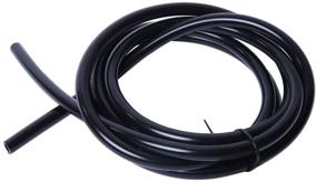 img 3 attached to 🔌 10FT High Performance Silicone Vacuum Hose - Hiwowsport, Black Color