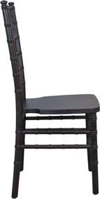 img 2 attached to 🪑 Enhance Your Space with Advantage Coffee Wood Chiavari Chair