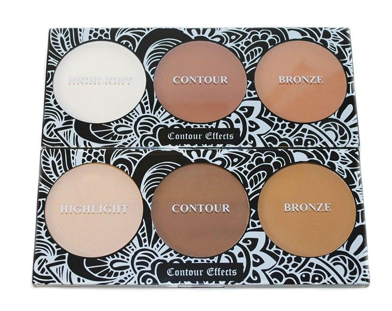 premium contour highlight makeup palette 로고