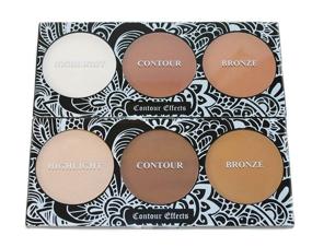 img 4 attached to 💄 Bronx Makeup Effect Palette Set: Premium Contour and Highlight for Enhanced Features