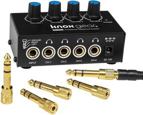 img 2 attached to AKG K240 Studio Полуоткрытые супраушные профессиональные студийные наушники с усилителем для наушников Knox Gear: Улучшенное звуковое восприятие для студийных профессионалов.