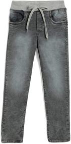img 4 attached to Chopper Club Regular Jeans Stone 6T Boys' Clothing and Jeans: Perfect blend of style and comfort for young boys
