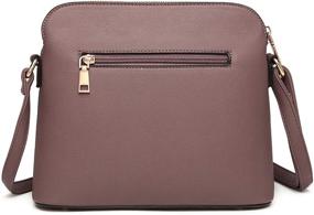 img 2 attached to 👜 Stylish Crossbody Bags & Wallets: Lightweight Leather Handbags for Women