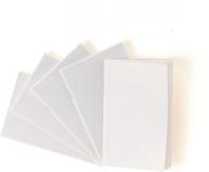 📚 hygloss products white blank books - miniature journals, sketchbooks, and writing essentials - ideal for arts & crafts - 2.75 x 4.25 inches - 20 pack 77520 logo