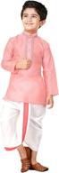 👕 cellora boys' ethnic kurta dhoti set for cultural fancy party dress, light color, size 11-12 - boys' clothing and clothing sets in india логотип