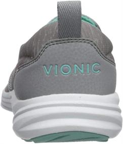 img 2 attached to 👟 Black Vionic Women's Agile Slip-On Athletic Shoes