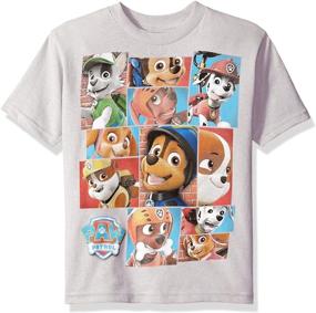 img 1 attached to 🚀 Nickelodeon Little Patrol Short Sleeved T Shirt: Trendy Boys' Clothing for Adventure Seekers