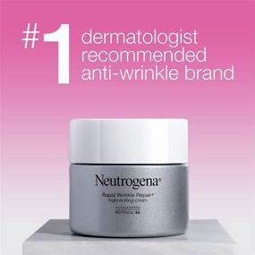 img 2 attached to 🧴 Neutrogena Rapid Wrinkle Repair Retinol Regenerating Anti-Aging Cream; Hyaluronic Acid Infused Retinol Moisturizer & Neck Cream, 1.7 oz